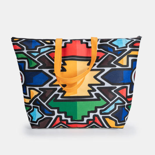 Ndebele Beach Bag
