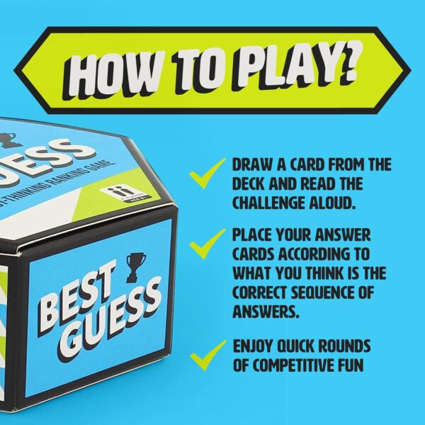 Best Guess Card Game