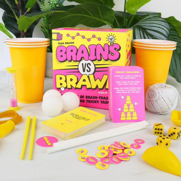 Brains vs Brawn Trivia Game