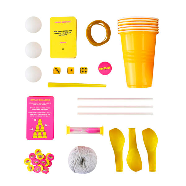 Brains vs Brawn Trivia Game