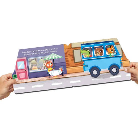 A City Tour On The Bus Boardbook