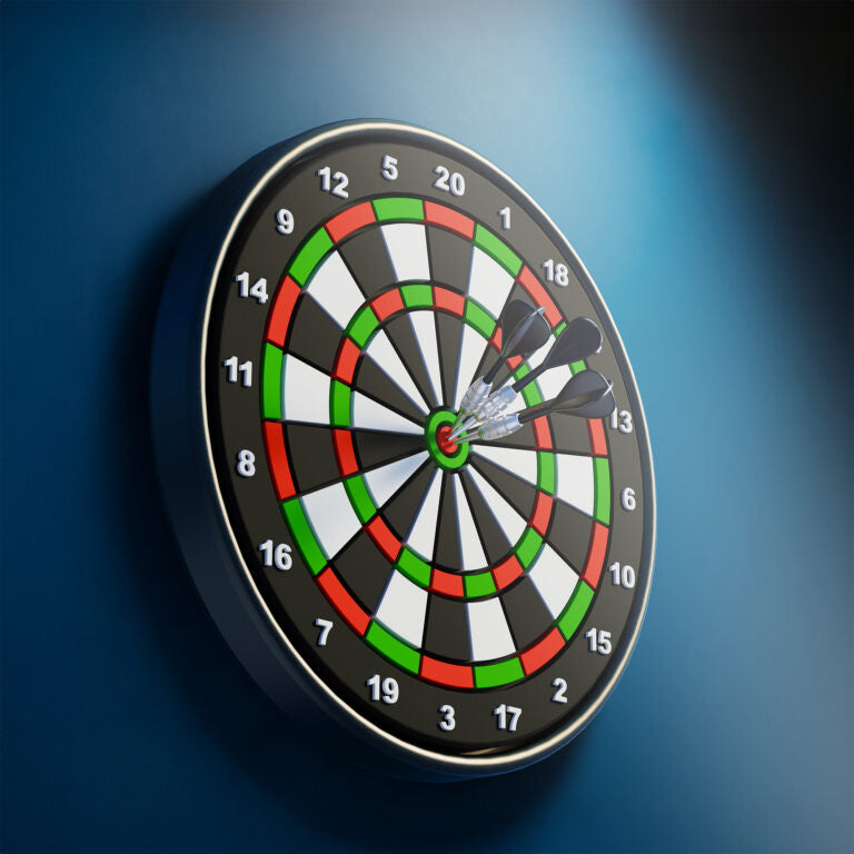 Stainless Steel Keyring - Darts