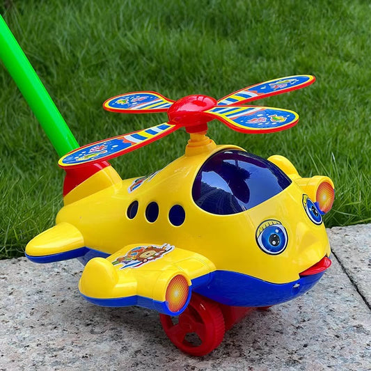 Kids’ Push Along Airplane Toy