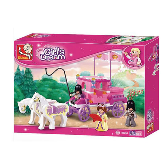 Royal Carriage Building Blocks Set (137 Pieces)