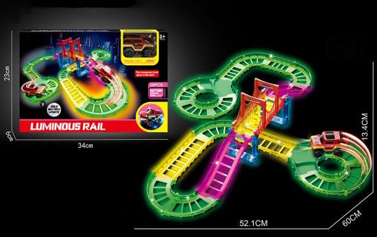 Luminous Rail Track Set (Beginner)