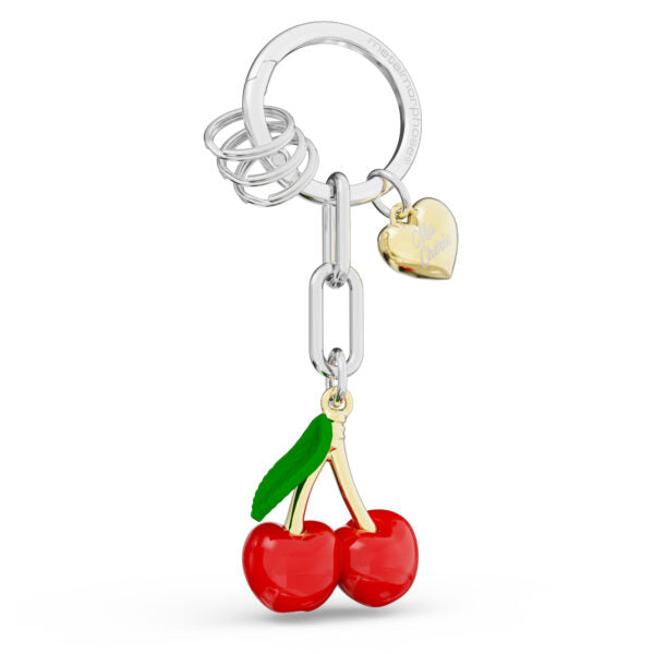 Stainless Steel Keyring - Cherry