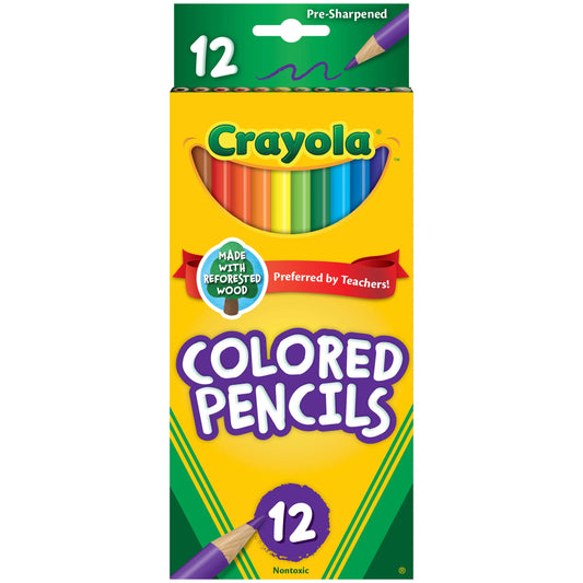 Crayola Coloured Pencils (Pack of 12)