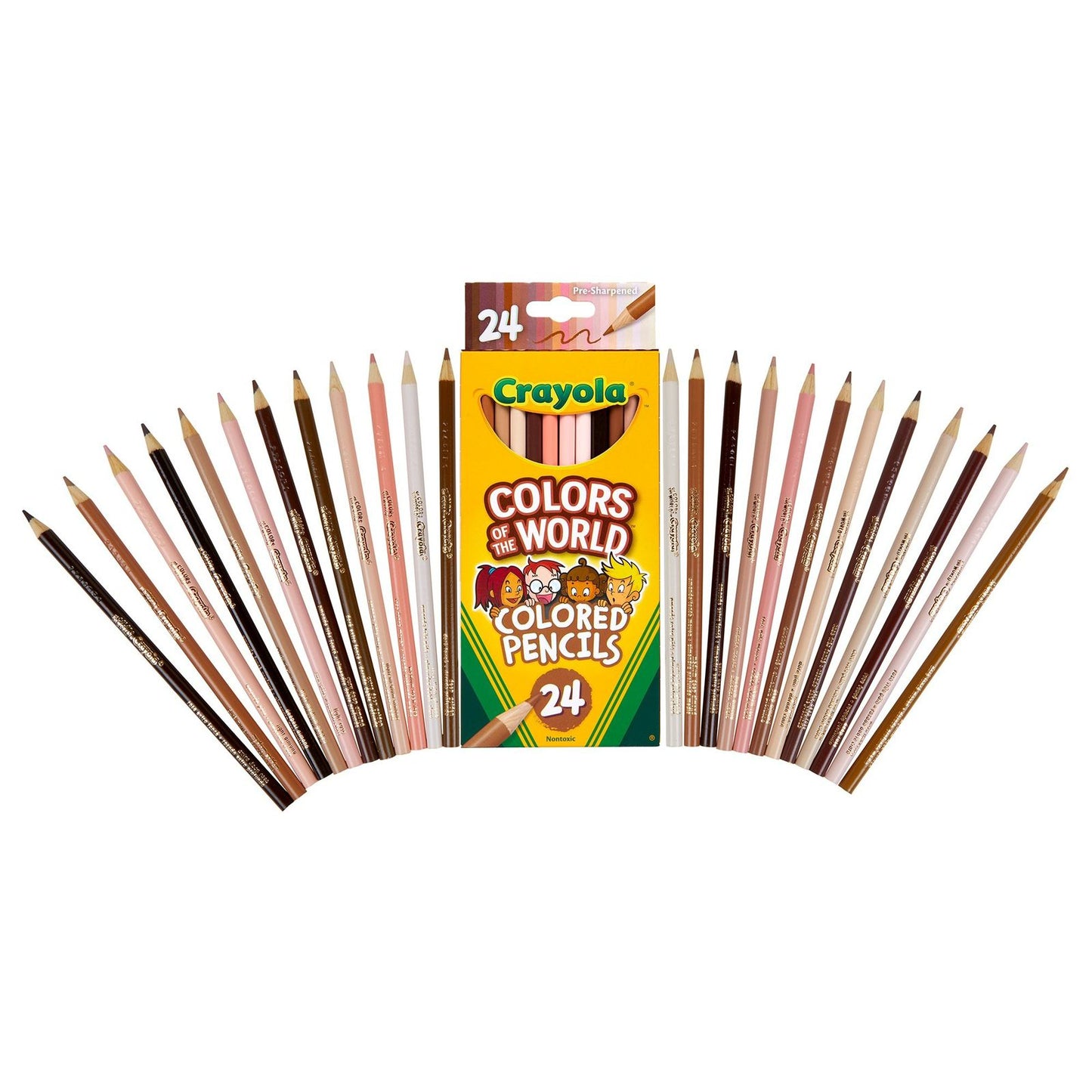 Crayola Colors Of The World Color Pencils (24)