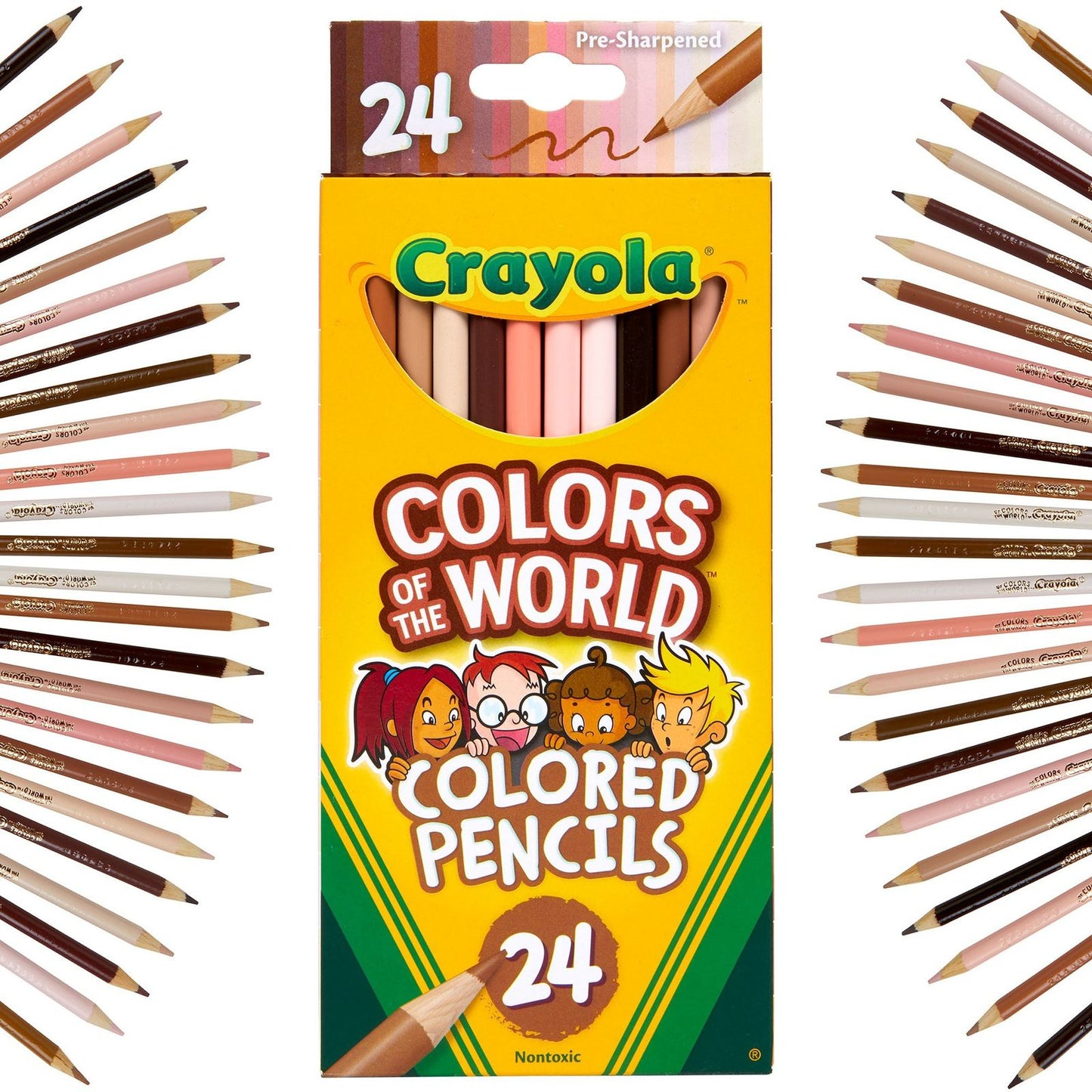 Crayola Colors Of The World Color Pencils (24)
