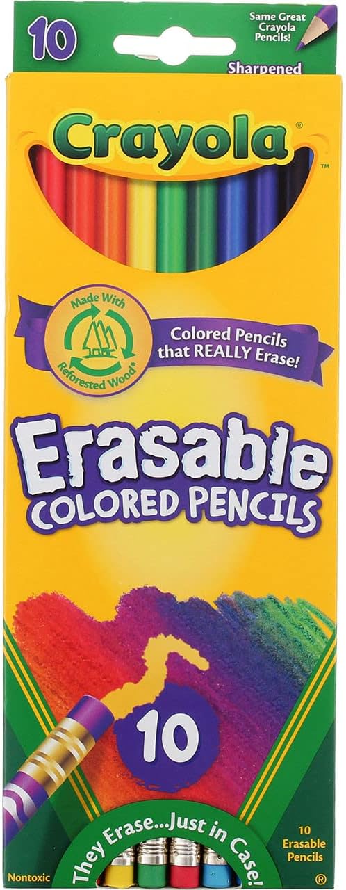 Crayola Erasable Pencils (Pack of 10)
