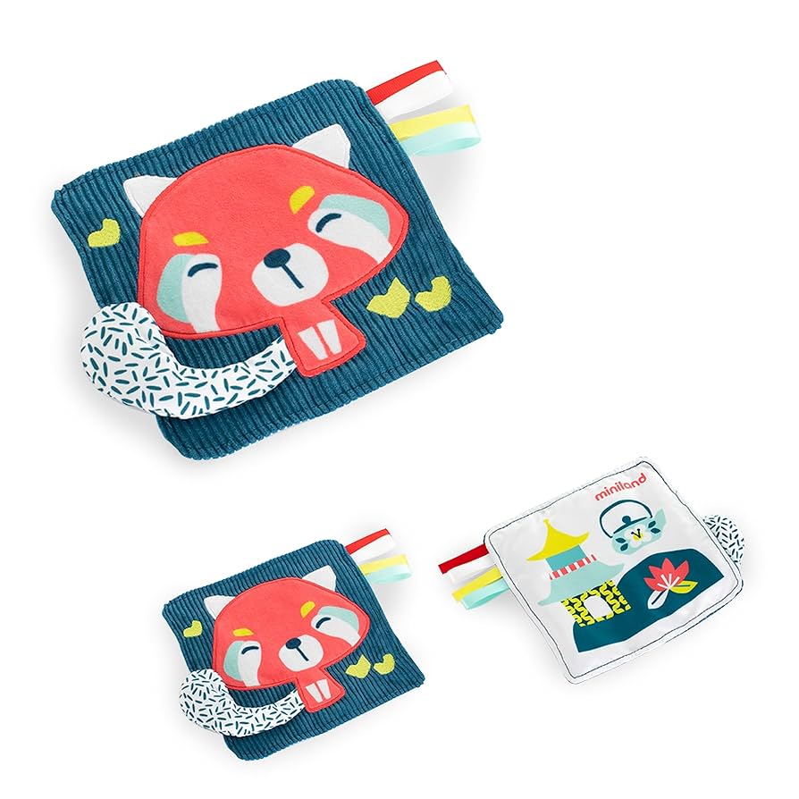 Crinkly Sensory Page - Red Panda