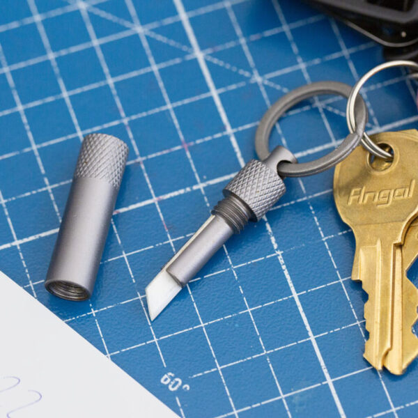 Cut It Out! Ceramic Knife Keychain
