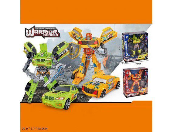 Warrior Pioneer Deformation Vehicle Transformer Set