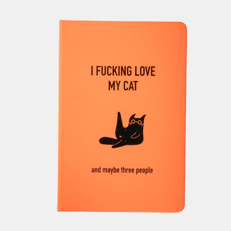 I F*cking Love My Cat A5 Notebook