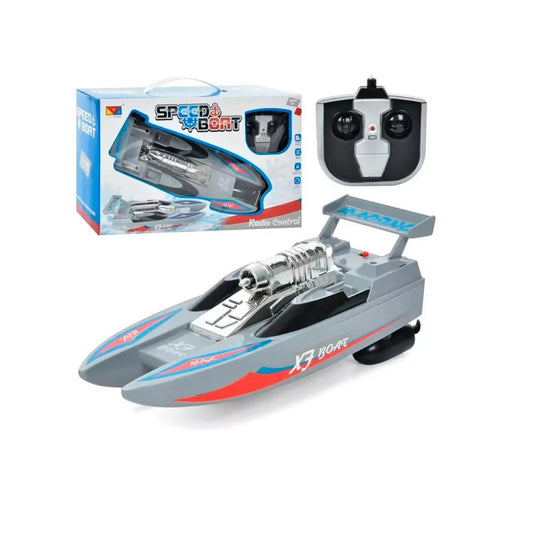 Remote Controlled (RC) Speed Boat - X3 Catamaran