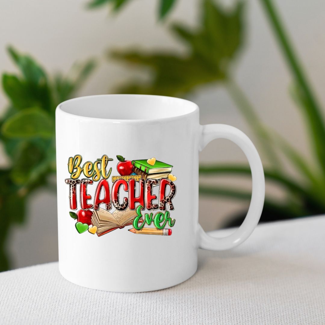 Personalised Teacher-Themed Coffee Mug