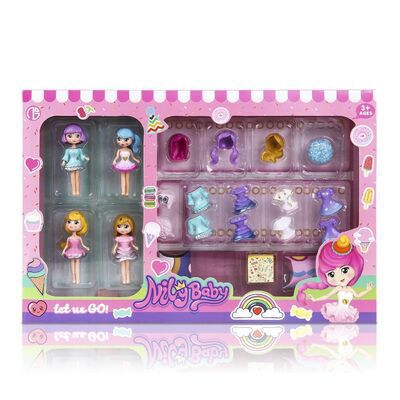 Dress-Up Doll Play Set