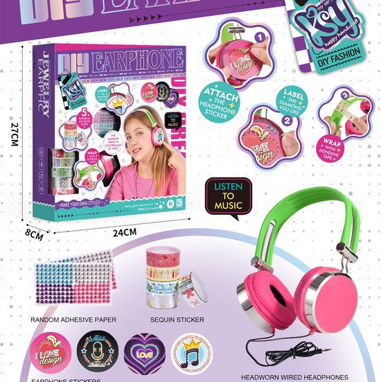 DIY Earphone Fashion Design Kit