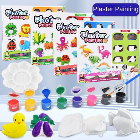 DIY Plaster Painting Play Kit