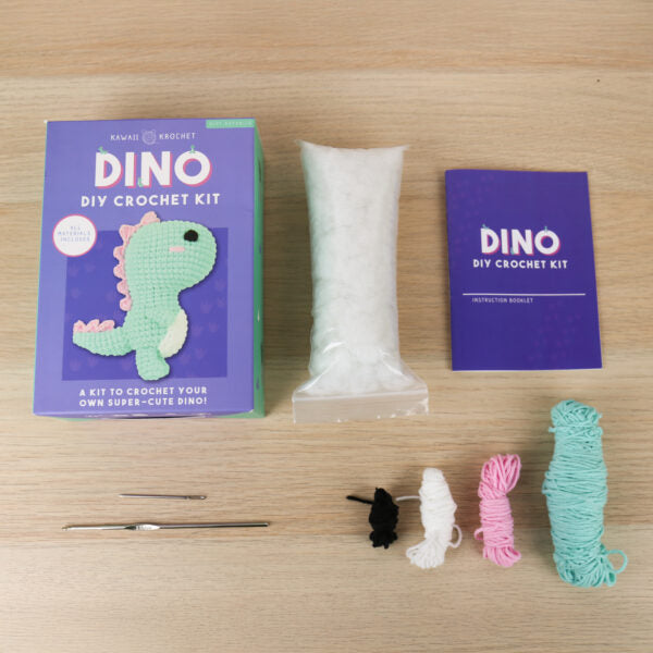 Dino DIY Crochet Kit
