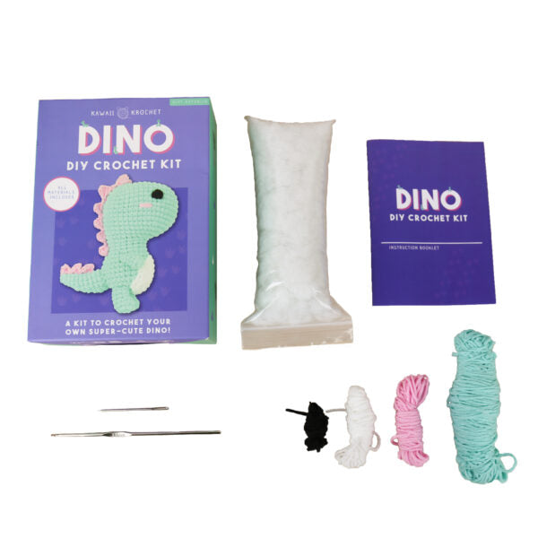 Dino DIY Crochet Kit