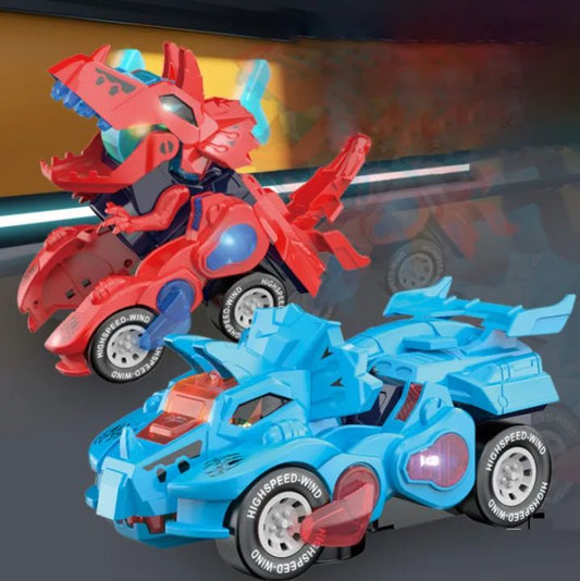 Dinosaur Transformer Car