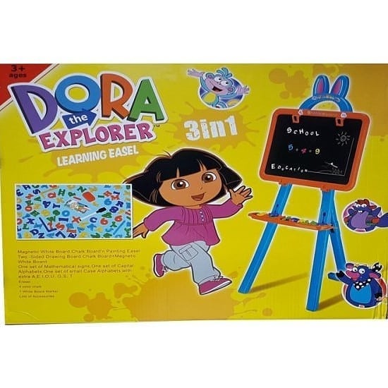 Dora The Explorer 3 In-1 Learning Easel Board For Kids main image 1