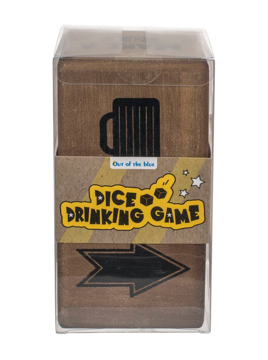 Wooden Drinking Dice Game