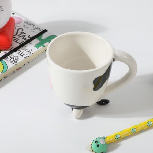 Cow Ceramic Up & Down Mug