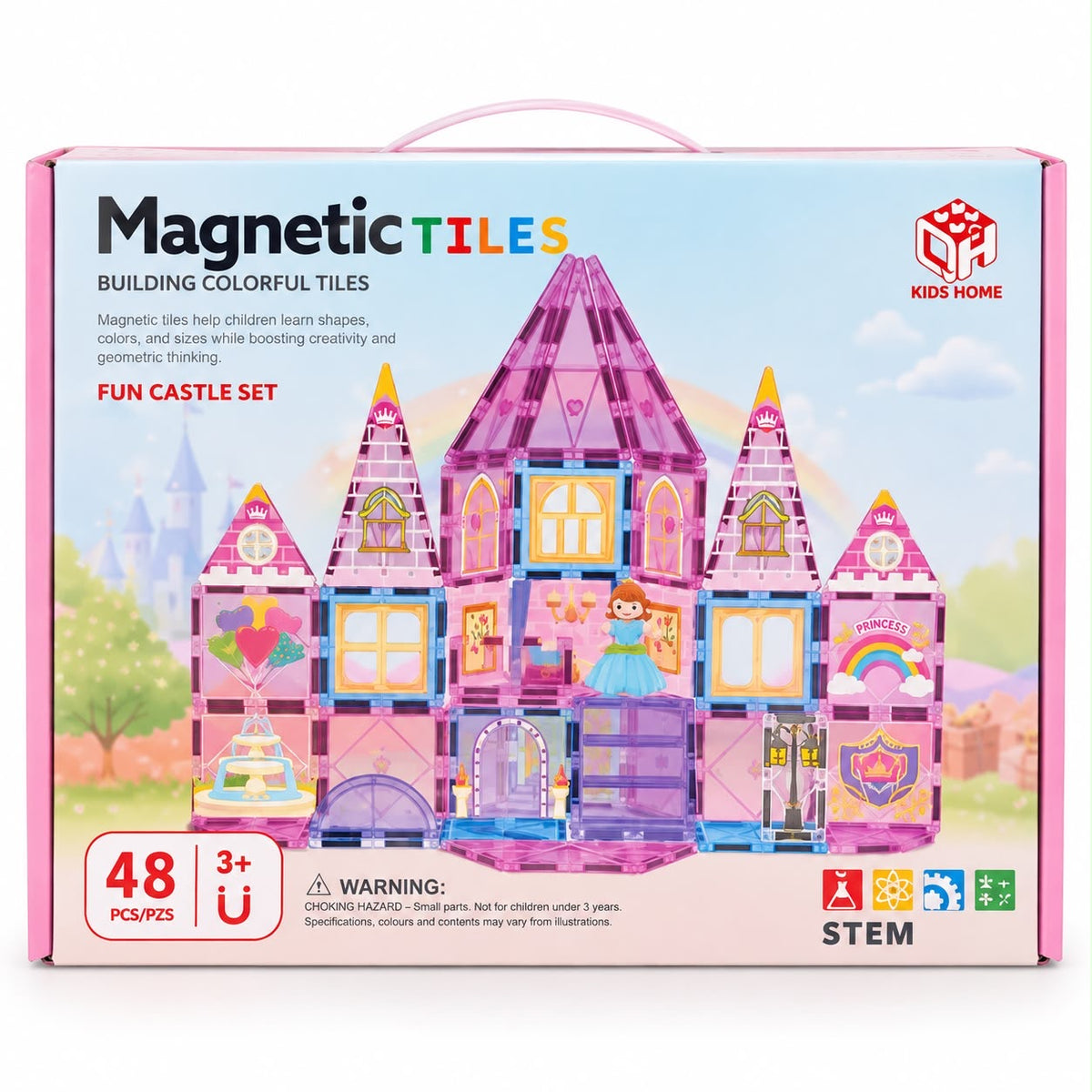 Magnetic Tiles Fun Castle Set