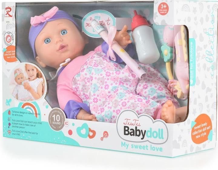 Tutu Baby Doll - My Sweet Love with Accessories