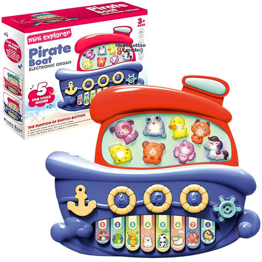 Mini Explorer Pirate Boat Electronic Organ