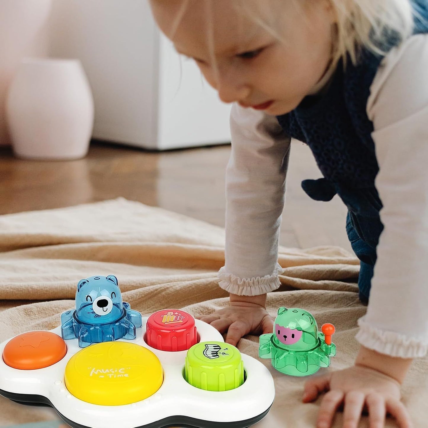 Interactive Musical Drum with Gears