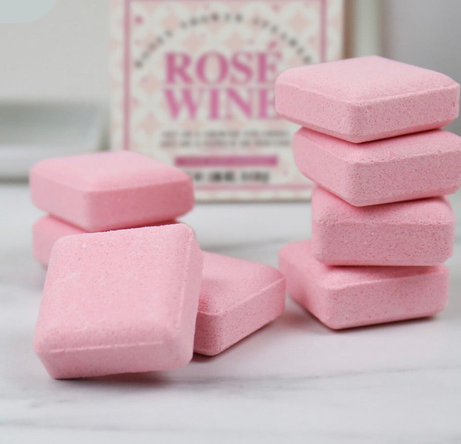 Rose Wine Boozy Shower Steamers