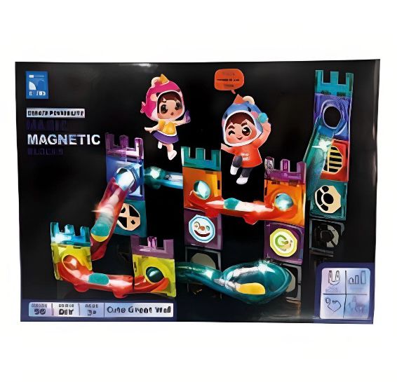 Magic Magnetic Building Blocks - 56 Piece