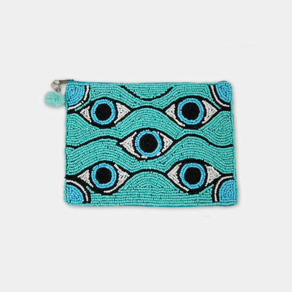 Handcrafted Glass Beaded Coin Purse (Assorted)