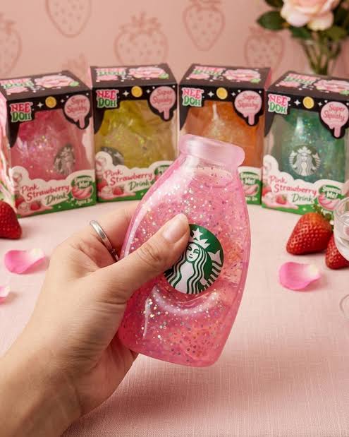 Needoh Starbucks Super Squish Bottle