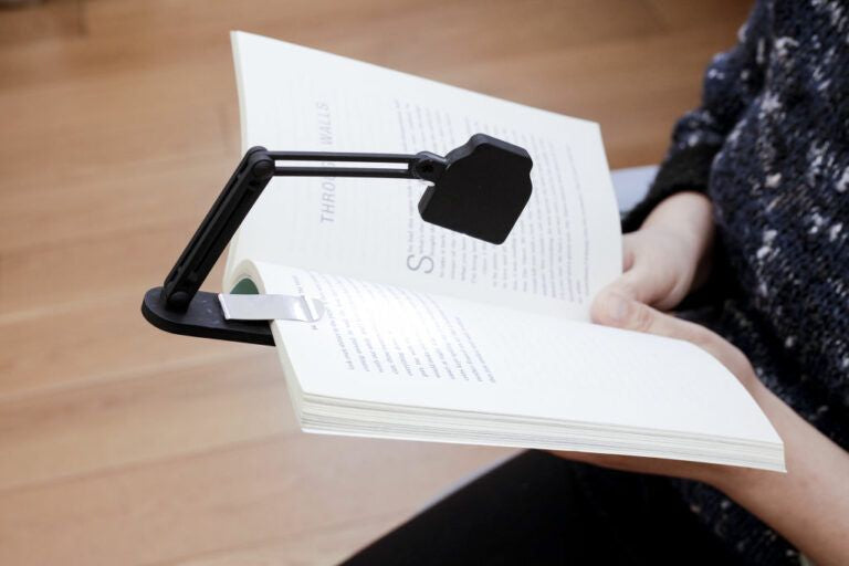 Slim Folding Book Lamp