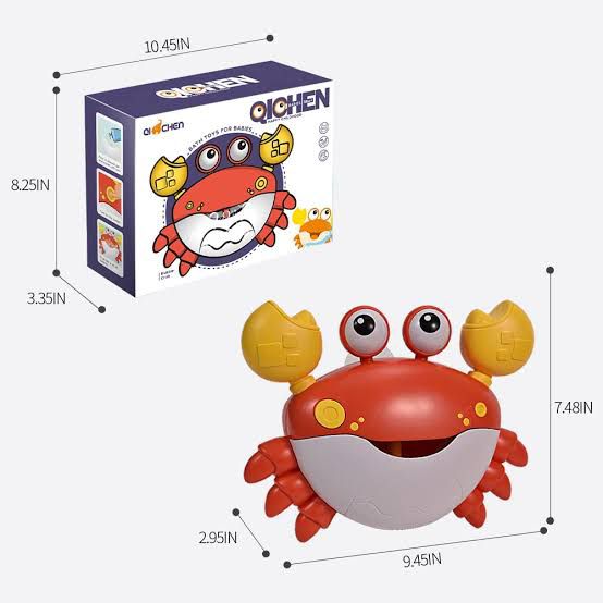 Crab Bubble Maker Bath Toy