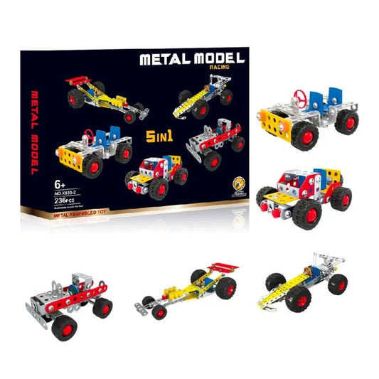 Metal Model Racing 5-in-1 Assembly Set