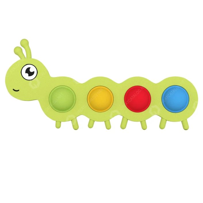 Caterpillar Pop-It Sensory Toy