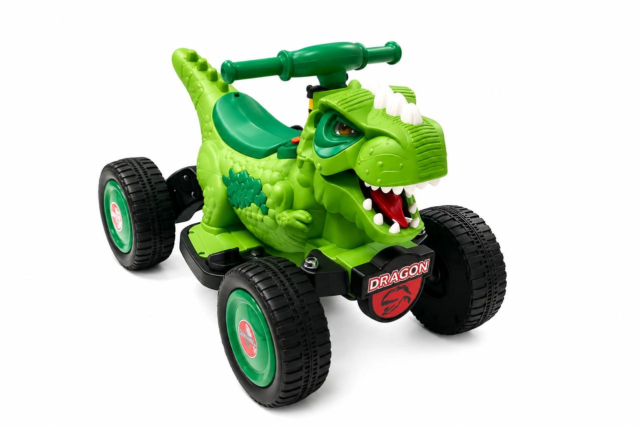 Kids’ Electric Ride On Dinosaur Quad