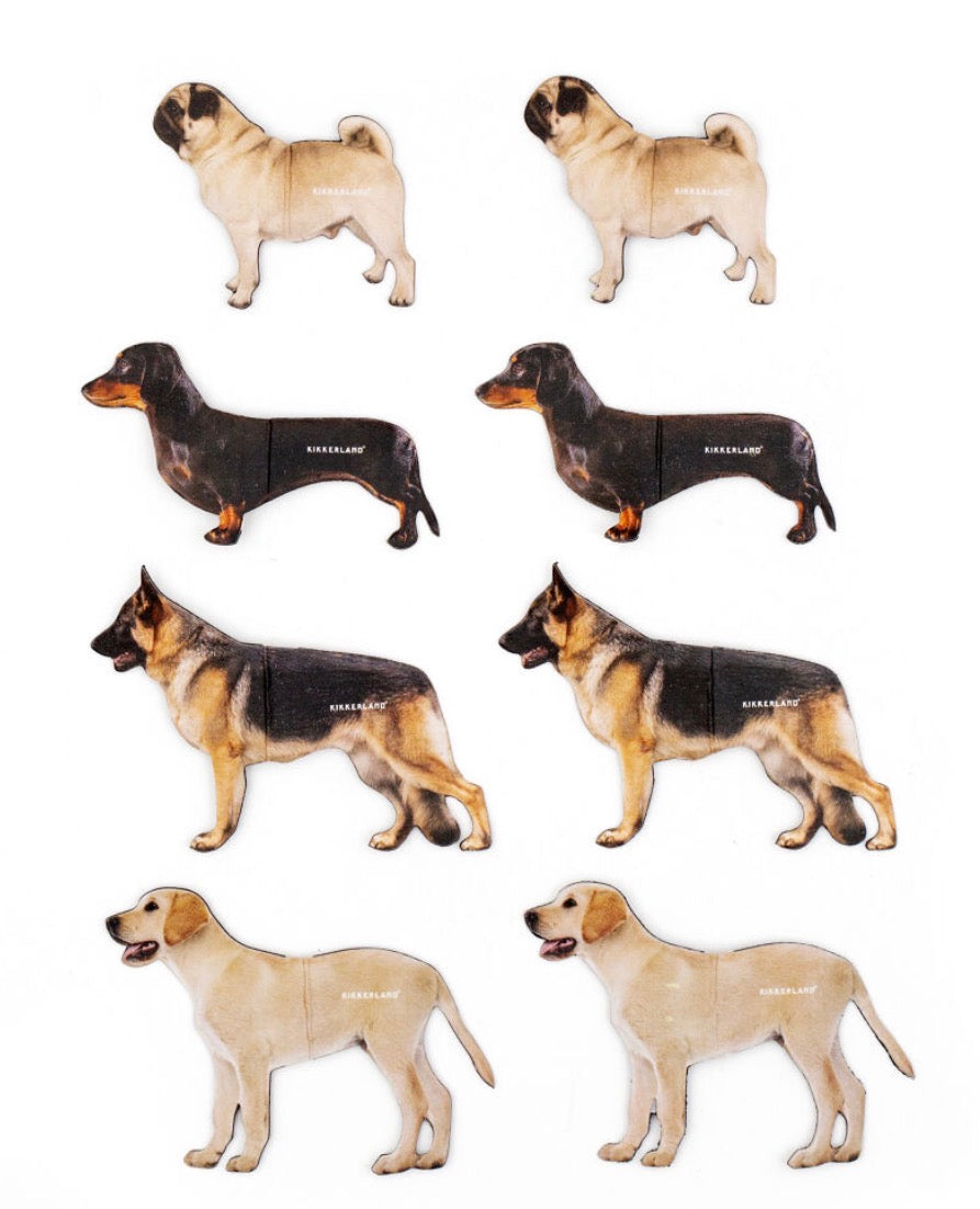 Dog Magnetic Bookmarks