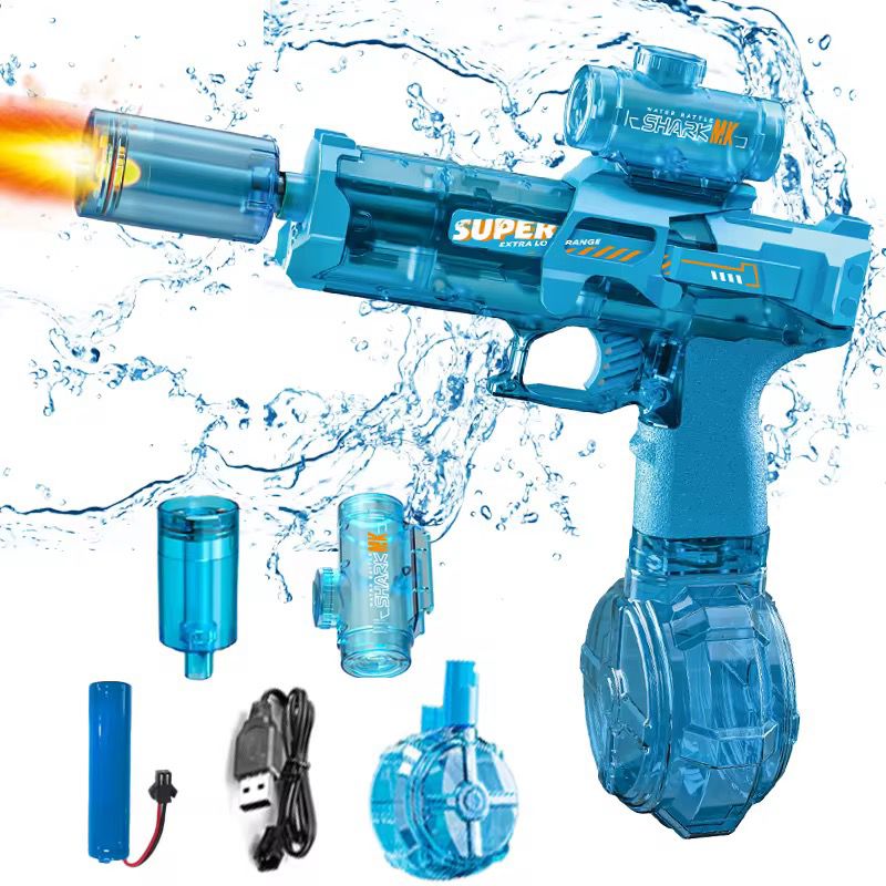 Electric Water Gun - Rechargeable High-Pressure Water Blaster