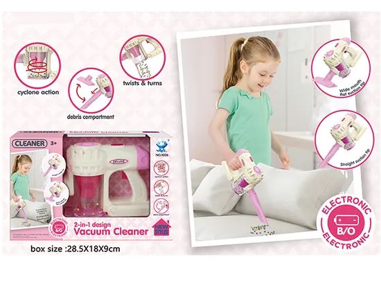 2-in-1 Vacuum Cleaner Toy