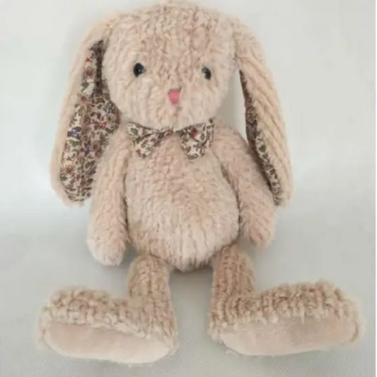 Floral Long Ear Plush Bunny (33cm)