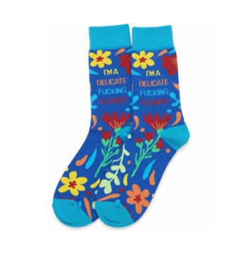 Delicate Flower Socks