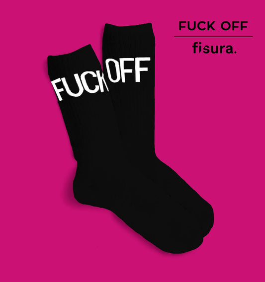 Fisura Fuck Off Novelty Socks