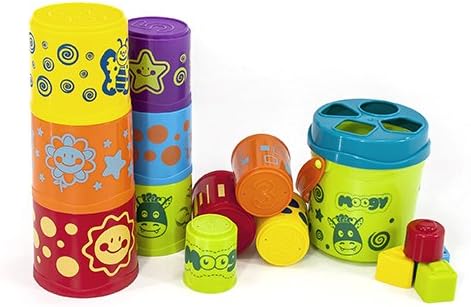 Giant Moogy Stacking Cups and Shape Sorter