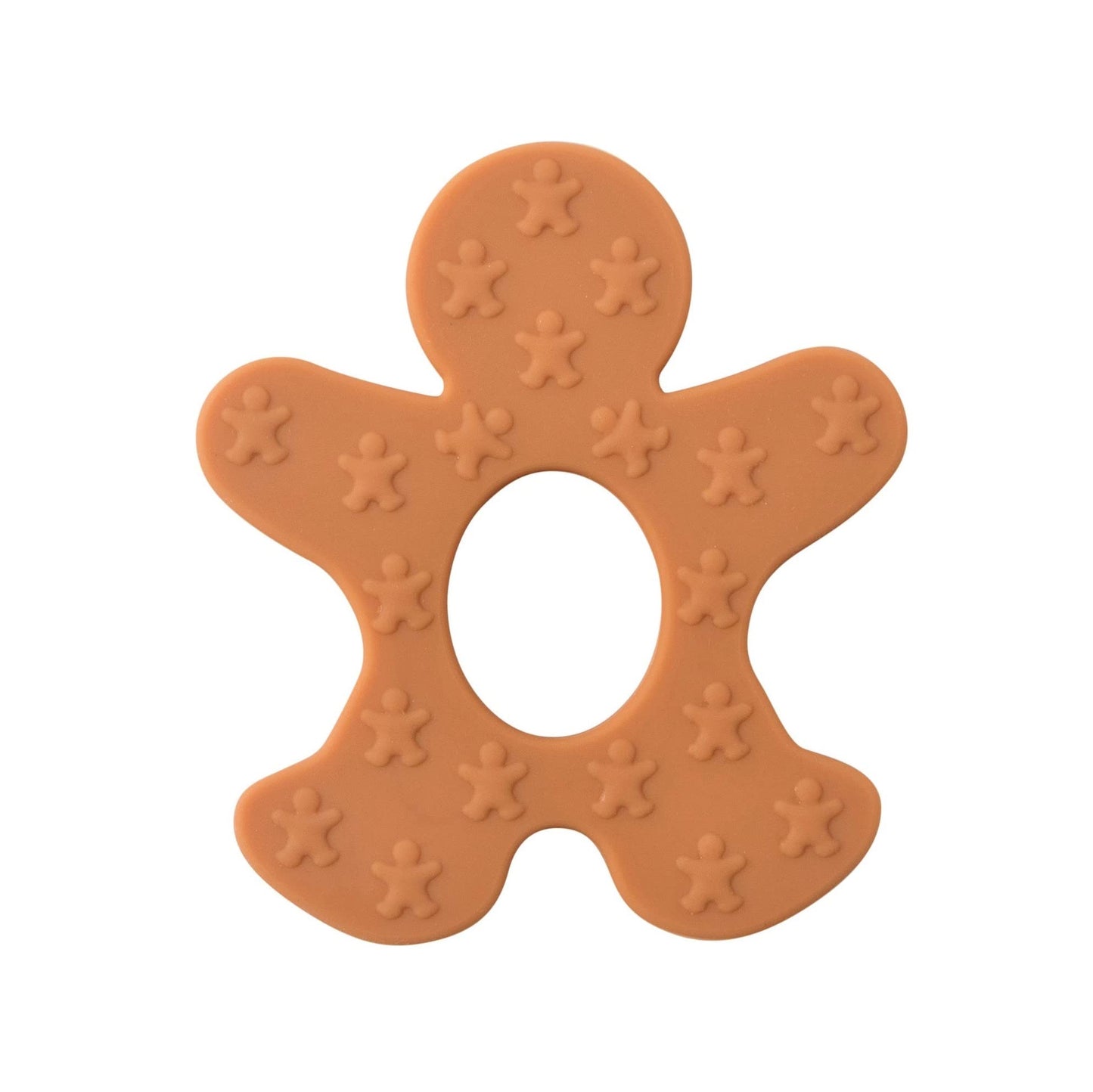 Gingerbread Man Silicone Teether